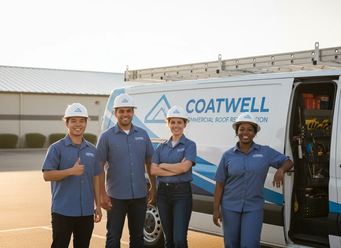 Commercial roof coating company in Tewksbury, MA